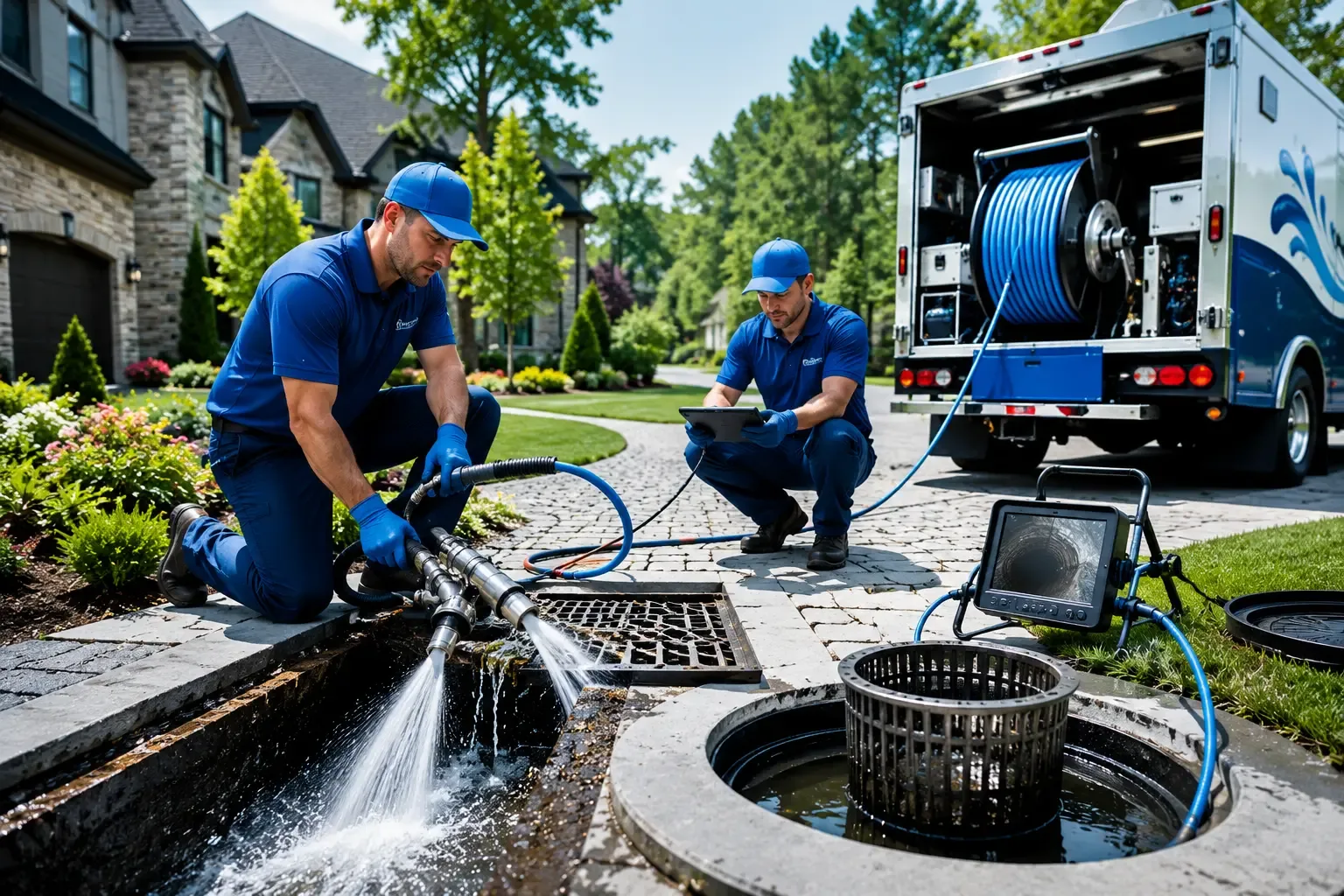 Local outdoor drain cleaning professionals in Farmington, NH
