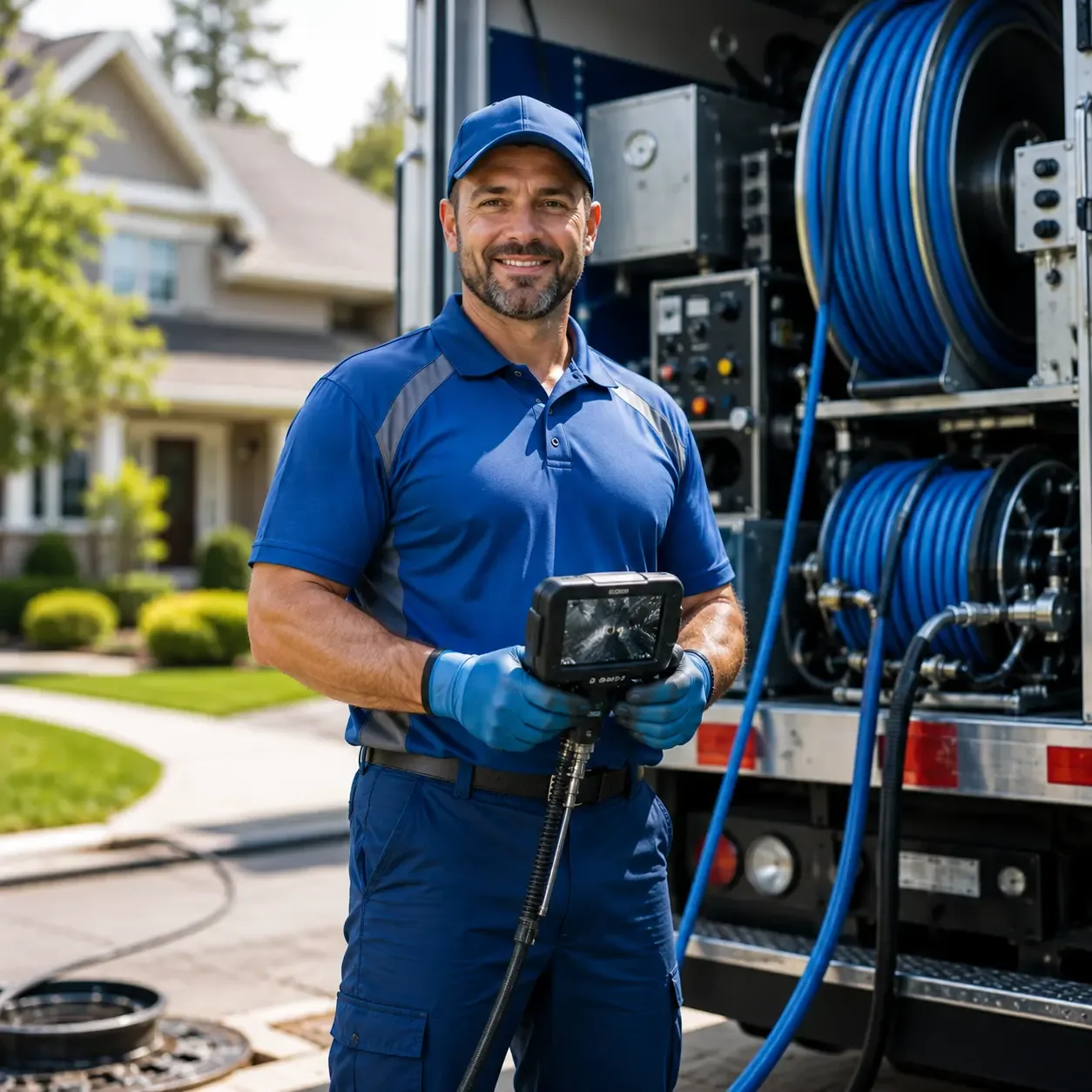 Local outdoor drain cleaning specialists in Farmington, NH